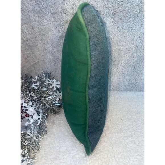 Adorable Christmas Rudolph the Reindeer Multi-Color Accent Throw Pillow-EUC - Picture 4 of 5